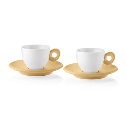 'EVERYDAY' COFFEE CUPS AND SAUCER SET 