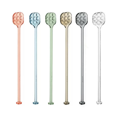 SET 6 COCKTAIL SPOONS 