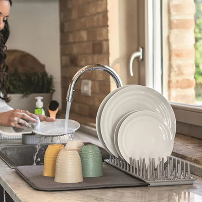 "DRY&amp;SAFE" DISH DRAWER WITH MAT