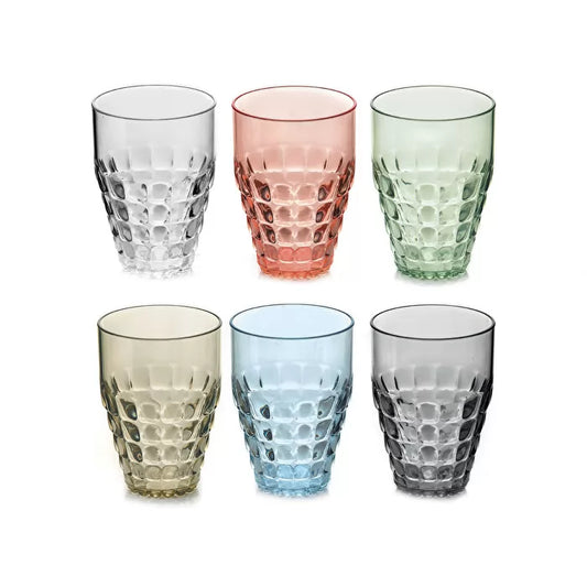 SET 6 “TIFFANY“ GLASSES 