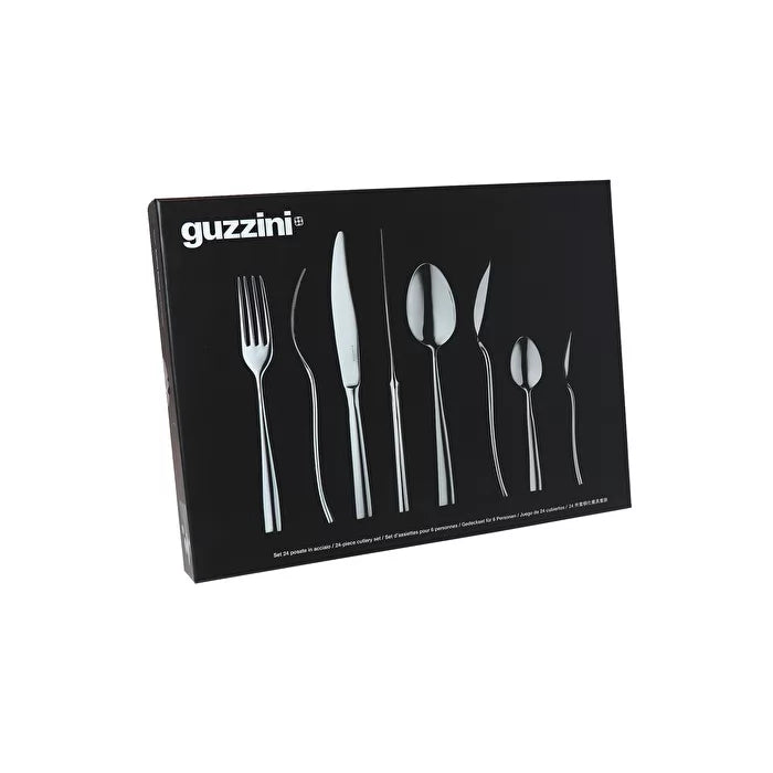 SET 24 STEEL CUTLERY “GRACE“ 